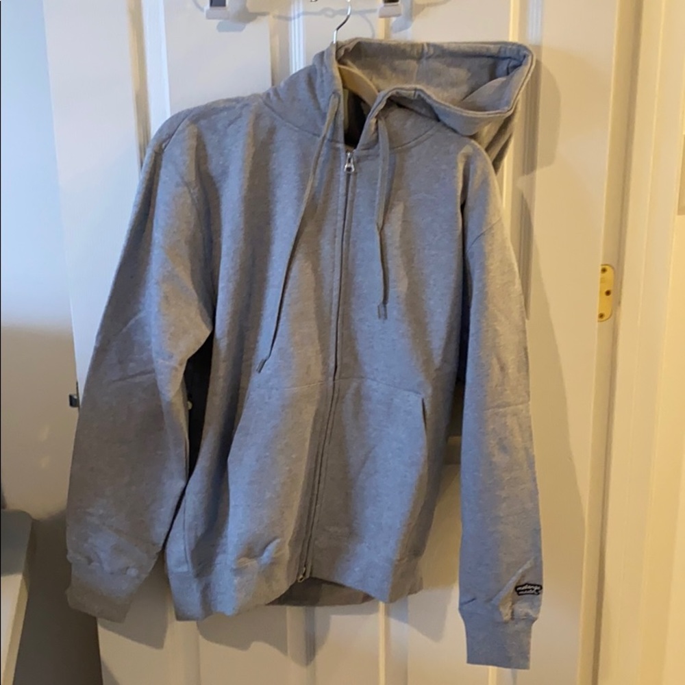 Melange hooded sweatshirt